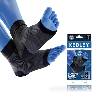 Healbrighting Kedley Plantar Fascia Sleeves - (Small), Breathable &amp; Lightweight, Pack Of 1 Pair