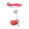 Metaltex Aluminum Meat Tenderizer &ndash; Dual-Surface Steak Pounder Hammer for Kitchen &amp; BBQ