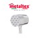Metaltex Aluminum Meat Tenderizer &ndash; Dual-Surface Steak Pounder Hammer for Kitchen &amp; BBQ