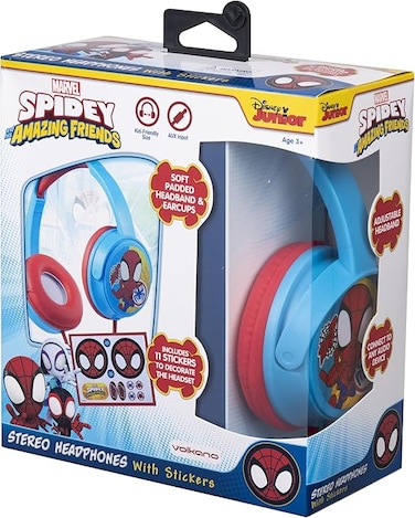 Marvel - Aux Heaphones Spider &amp; Hits Amazing Friends (MV-6513-SAF)