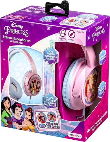 Disney Princess Aux Headphones (DY-6513-PC)