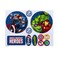 Volkano Marvel Avengers Aux Headphone With Stickers Padded &amp; Swivel Earcups 3.5Mm Jack For Kids