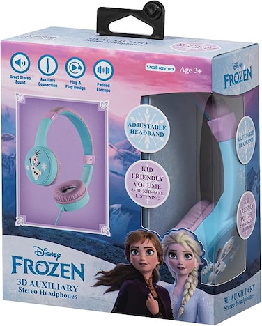 Disney Frozen 3D Auxiliary Headphones (DY-3053-FR)