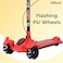 Top Gear Kids Kick Scooter TG 699 &ndash; Lightweight Foldable Design with 5-Step Adjustable Height for Ages 3+ - Pink