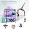 Yoga Mat Kettlebell &amp; Dumbbell Home Gym Storage Rack.