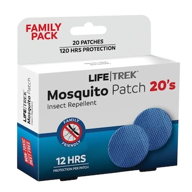 LIFETREK MOSQUITO PATCH 20'S FAMILY PACK