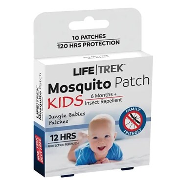 LIFETREK MOSQUITO PATCH KIDS 10'S