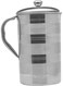 Stainless Steel Touch Hero Jug Silver 20x12cm