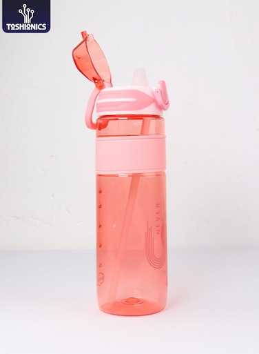 900ML Premium Drinking Water Bottle &acirc;&euro;&ldquo; BPA-Free Tritan with Air Vent Straw, Leakproof Locking Lid, Handle and Grip &acirc;&euro;&ldquo; Ideal for Kids and Adults in Gym, Office, School, Outdoor &acirc;&euro;&ldquo; 30oz Water Bottle