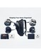 Mobcos Back Pack Blue 8966 Premium Waterproof Anti-Theft Laptop Backpack with USB Charging Port &ndash; Oxford Business Travel Backpack for Men &amp; Women, Slim Lightweight Work &amp; College Bag