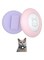 SimpleThings 2022 Airtag Cat Collar Holder, Small Air tag Cat Collar Holder Compatible with Apple Airtag GPS Tracker, 2Pack Waterproof Case Cover for Cat Dog Pet Collar Within 3/8 inch (Pink&amp;Purple)