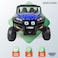 Lovely Baby Kids Powered Riding Car/Jeep LB 2588DX Kids Electric Jeep chageable Jeep with Remote Control, LED Lights, and Music - Blue