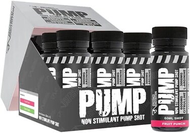 ريفايند نيوتريشن شوتس ما قبل التمرين غير منشّط (عبوة 12) - معزز ضخ الدم والتحمل، 6000 ملغ سترولين، بيتا-ألانين، إل-أرجينين، فيتامين B6 وB12 (نكهة فروت بانش)