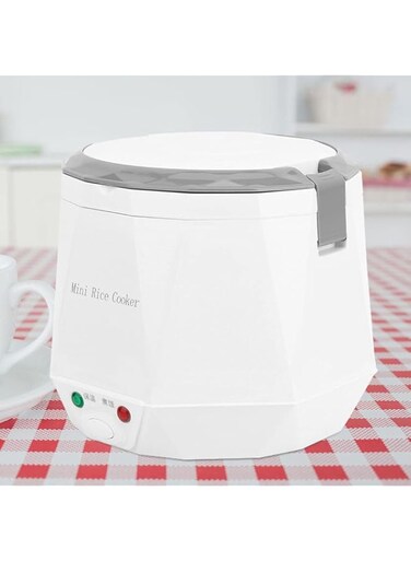 Cryfokt Car Rice Pot, Rice Cooker, Car Use Camping Mini Rice Cooker for Driving Traveling Picnic