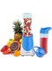 SONASHI SB-164 Sport Blender Smoothie Maker [Blue-White] 300W Motor, 4 Stainless Steel Blades, One Extra 600ml BPA-free Bottle   Mini Portable Blender