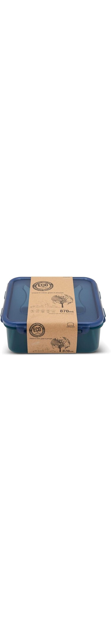 LocknLock Eco Food Container Square 870ml W/Eco Outer-Sleeve