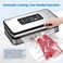 INKBIRD Home Food Vacuum Sealer Machine INK-VS04 with Starter Kit, Dual Motor, Dual Pump, Multiple Functions, Countdown LED, Built-in Cutter and Bag Storage, with Overheat Protection
