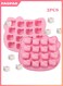 pao 2 Pcs 3D Kitten Candy Silicone Molds,32 Cavity Chocolate Silicone Mold for Cookies, Gum, Sugar Craft, Butter, Pudding, Gelatin, Wax, Ice, Soap, Plaster, Epoxy Resin, Clay,DIY Baking Tools