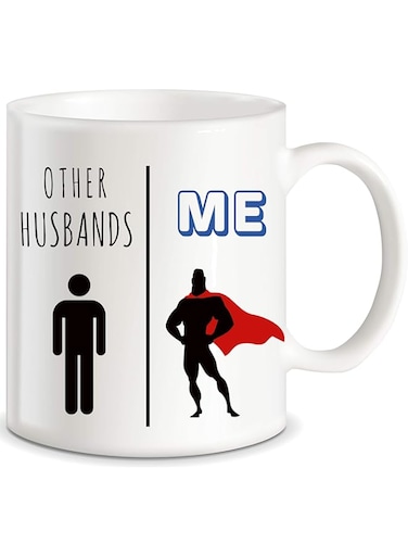 My Husband Vs Other Husbands Funny Coffee Mug Best Anniversary Birthday Valentines Day Gifts For Husband Men Unique Present Idea From Wife Fun Novelty Coffee Cup For Mr, Hubby Gag Gift for Christmas