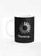 Designer Printed Coffee Mug with Heavy Duty Handle 11oz Ceramic Personalised Gift Mugs Cup [Microwave Safe &amp; Dishwasher Proof] - Thinking
