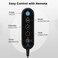 Comfier حزام خصر حراري CF-6413 مع مساج بالاهتزاز، وسادة تدفئة كبيرة جدًا للظهر والخصر، مستويات حرارة قابلة للتعديل، قماش ناعم ومؤقت إيقاف تلقائي