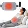 Comfier حزام خصر حراري CF-6413 مع مساج بالاهتزاز، وسادة تدفئة كبيرة جدًا للظهر والخصر، مستويات حرارة قابلة للتعديل، قماش ناعم ومؤقت إيقاف تلقائي