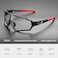 ROCKBROS Photochromic Sunglasses for Men Women Cycling Sunglasses Safety Sport Sunglasses UV Protection