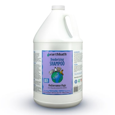 earthbath Deodorizing Dog Shampoo 1 Gallon (128oz) &ndash; Mediterranean Magic Scent, Made in USA