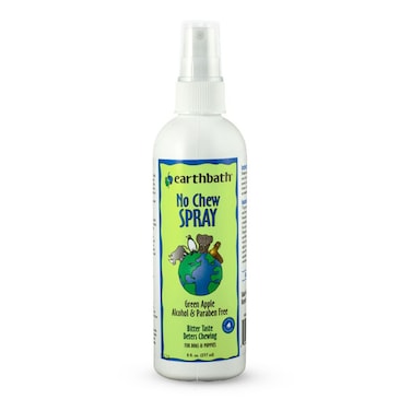 Earthbath No Chew Spray &ndash; 8oz Dog &amp; Puppy Anti-Chew Solution