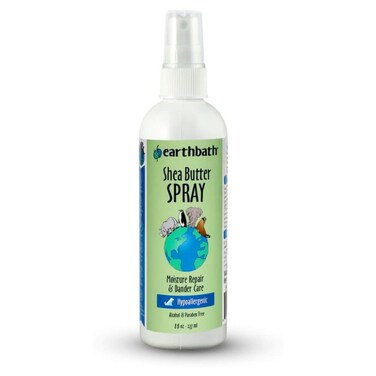 Earthbath Shea Butter Spray 8oz &ndash; Moisturizing Leave-In Conditioner for Dogs