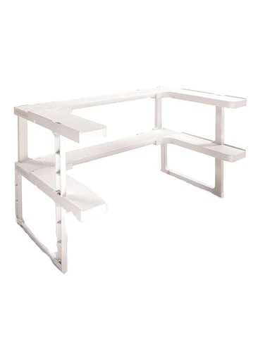 Shelf Shelf Patented Spice Rack White