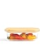 Blackstone Borosilicate Glass Food Storage Container with Wooden Lid &amp; Silicone Removable Seal BGC54 (1520 ML)