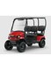 EZGO 4 SEATER GOLF CART LIBERTY Electric RED MADE IN USA