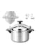 Cooker, 7 Liter Aluminium Pressure Pot, 100 KPA Arabic Cooker with Safety Lock, 7L Pressure Cooker