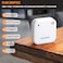 Inkbird Wireless Bluetooth Temperature and Humidity Smart Sensor Freezer Thermometer Hygrometer IBS-TH2 Monitor Data Logger Recorder with APP for Android and iOS
