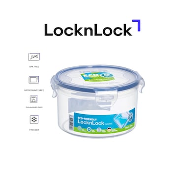 LocknLock 750ml Round Airtight Food Storage Container &ndash; BPA-Free, Leak-Proof, Microwave, Freezer &amp; Dishwasher Safe