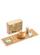 Matcha Whisk Set, Matcha Bowl with Spout, Matcha Whisk and Holder, Bamboo Matcha Scoop,Tea Mat and Towel,7 Pcs Jade Green Matcha Kit for Matcha Lover (7Pcs)
