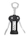Opener, Heavy-Duty Zinc Alloy Wing Corkscrew, Bottle Opener, Multifunctional Wine Accessories with Ergonomic Handle and Sharp Screw, for Kitchen