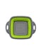 Stretch Storage Basket Grey/Green 9.84 x 7.87 x 3.94inch