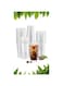 Sweet seven 100-pack 24oz Crystal Clear PET Cups - Perfect for Iced Coffee, Cold Drinks, Slushies, Smoothies, and Parties - Plastic Disposable Cups