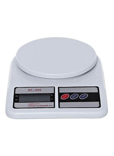 Kitchen Scale 7 Kg White