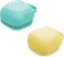 ELECDON 2Pcs Pet Dog Bath Brush Comb Silicone Rubber Dog Grooming Brush Silicone Puppy Massage Brush Hair Fur Grooming Cleaning Brush Soft Shampoo Dispenser