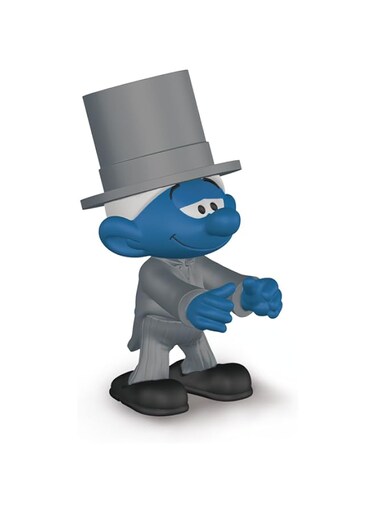 Schleich Bridegroom Smurf Toy Figure, Multi Colour, 20796