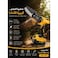 10-in-1 Cordless Multifunctional Power Tool Kit with Detachable Tools and Carrying Case