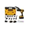10-in-1 Cordless Multifunctional Power Tool Kit with Detachable Tools and Carrying Case