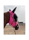 ABOCIDEGE Horse Fly Mask Horse Supplies Fly Masks for Horses with Ears Soft Fine Mesh with UV Protection, Lycra Fly Masks for Horses with Breathable and Stretchy Fabric, One Size Fits All (Pink)