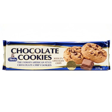 Merba Premium Chocolate Cookies, 225g