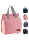 Lunch Bag, Insulated Lunch Bag for Women Men Kids, Reusable Insulated Lunch Bag, Leakproof Simple Bento Lunch Tote, Lunch Bag Insulated, for Office, Work, School, Picnic or Travel (Pink)