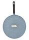 Speckled Long Lasting Non Stick Aluminum Concave Tawa Speckled Grey 26cm