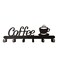 Shaped Hook Rack black
